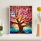 Paint by Numbers Kits for Adults – Stained Glass Tree DIY Acrylic Painting Kit on Canvas, Beginner-Friendly Paint by Numbers Art for Home Wall Decor or Gifts, 16x20 Inch Frameless
